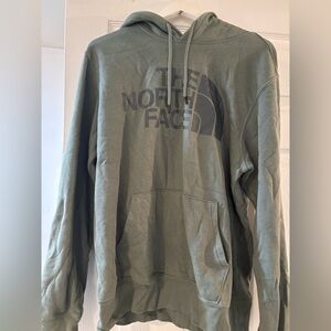 The North Face Olive Green Hoodie good condition size M